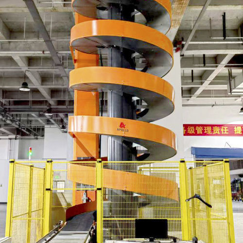 Спиральный конвейер - SP series - Suzhou APOLLO Automation Equipment Co., Ltd - вертикальный / транспортный / для разгрузочно-погрузочных работ