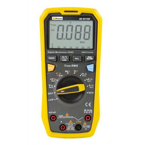 Цифровой мультиметр - IMّ9916B - DISTRIMESURE - iMesure - переносной / 1000 В / 20 A