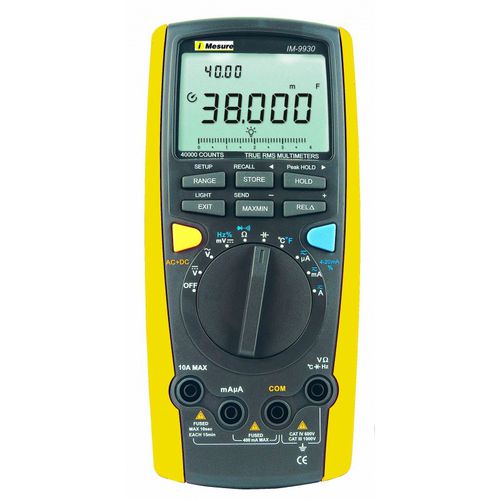 Цифровой мультиметр - IM-9930 - DISTRIMESURE - iMesure - переносной / 1000 В / 10 A