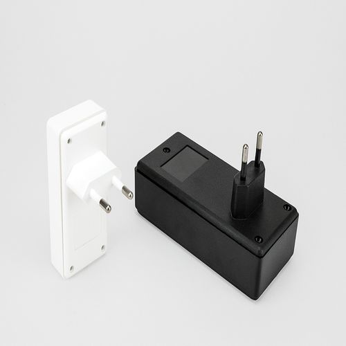 Корпус с розеткой - EUROPLUG - Supertronic - для письменного стола / прямоугольный / из пластика