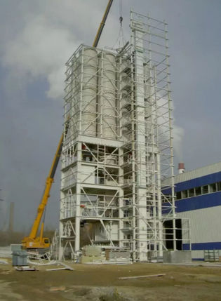 Стационарная бетоносмесительная установка - TLSW - Zhongqinglin Heavy Industry Machinery Co., Ltd - специальная / автоматическая / компактная
