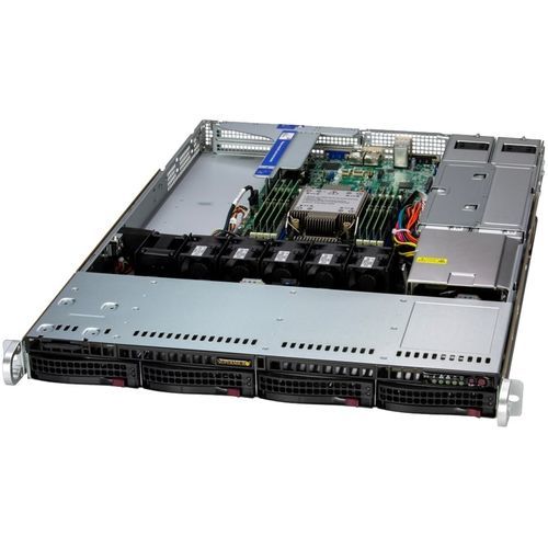 Сервер видео - SYS-512B-WR - SUPERMICRO - для сети / GPU / 1U