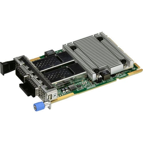 Плата E/S Ethernet - AOC-A200G-B1CM - SUPERMICRO - смещенная / для сети / конфигурируемая