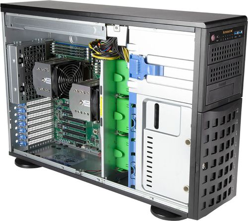 Рабочая станция сервер - SYS-740A-T - SUPERMICRO - GPU / опорная / для монтажа в стойку