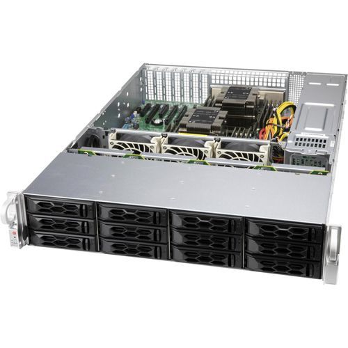 Крейт для монтажа в стойку - LA26E1C4-R609LP - SUPERMICRO - 2U / объединительная плата / высокое качество