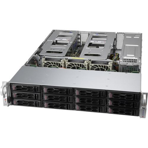 Крейт для монтажа в стойку - LA26AC12-R1K23AW - SUPERMICRO - 2U / объединительная плата / высокое качество