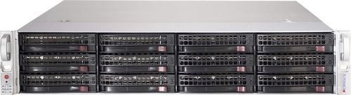 Крейт для монтажа в стойку - 826BE1C-R609JBOD - SUPERMICRO - 2U / объединительная плата / для хранения