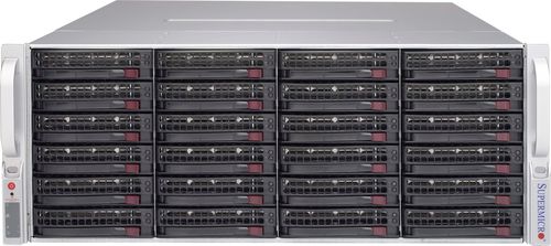 Крейт для монтажа в стойку - 847E2C-R1K23JBOD - SUPERMICRO - мини / 4U / объединительная плата
