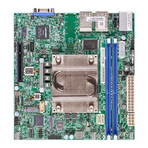 Материнская плата мини-ITX - A3SPI-4C-HLN4F - SUPERMICRO - Intel® Atom / Intel® / DDR4 SO-DIMM