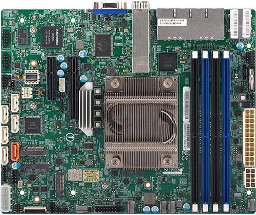 Материнская плата FlexATX - A3SSV-24C-SPLN10F - SUPERMICRO - Intel® Atom / Intel® / DDR4-RDIMM