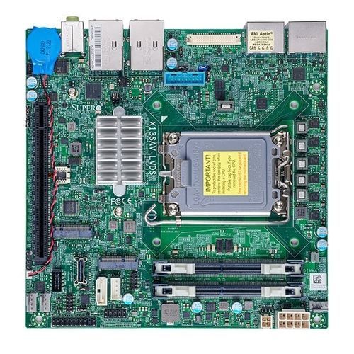 Материнская плата мини-ITX - X13SAV-LVDS - SUPERMICRO - Intel® Celeron® / Intel® Core i3 / Intel® Core i5