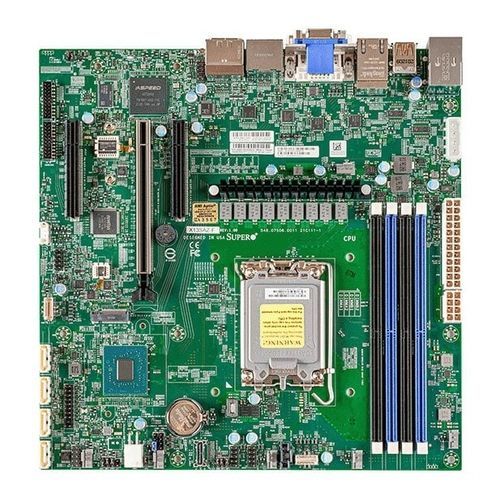 Материнская плата микро-ATX - X13SAZ-F - SUPERMICRO - Intel® Celeron® / Intel® Core i3 / Intel® Core i5