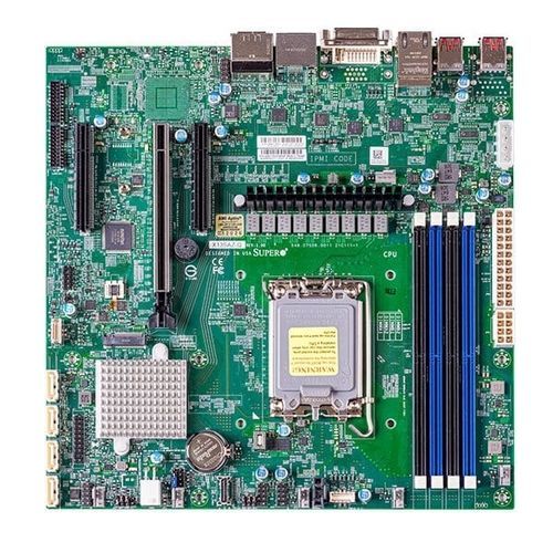 Материнская плата микро-ATX - X13SAZ-Q - SUPERMICRO - Intel® Celeron® / Intel® Core i3 / Intel® Core i5