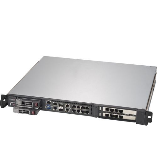 Крейт для монтажа в стойку - 513BTQC-350WB - SUPERMICRO - 1U / объединительная плата / с 2 отсеками для дисков