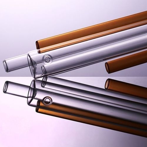 Жесткий шланг из боросиликатного стекла - Canzhou Four-star Glass Co., Ltd. - для химических продуктов / янтарное стекло / белое стекло