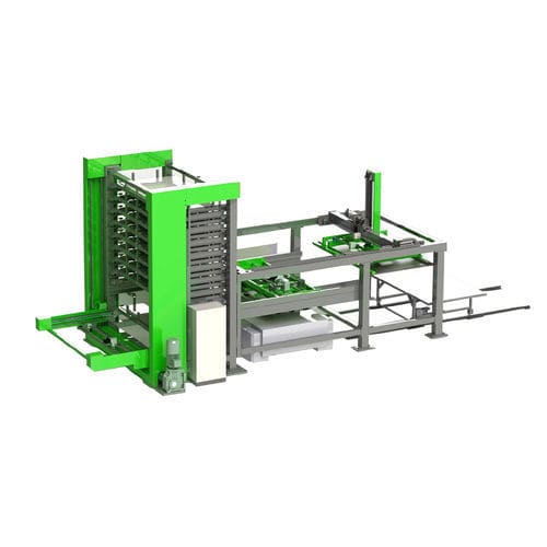 Вертикальная автоматическая система хранения - HYSTORE - Bescutter LLC - для листового металла / модульная