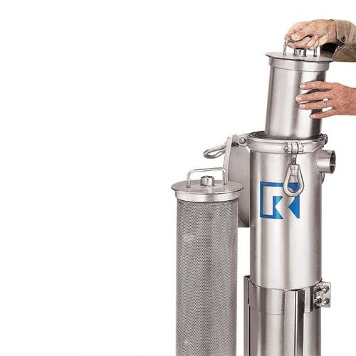 Корпус корзиночного фильтра - 412RS-304 Item B-6675 - Rosedale Products Inc.