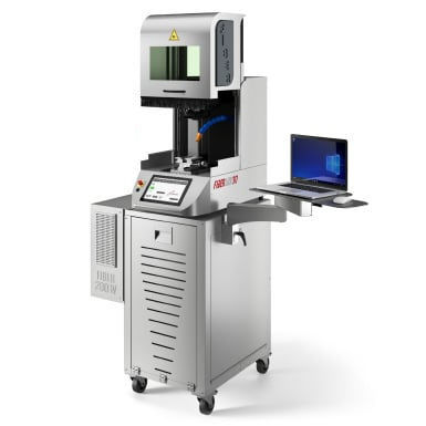 Лазерно-гравировальный станок - FiberLUX PRO 200 - Elettrolaser S.r.l. - для металла / для алюминия / промышленная