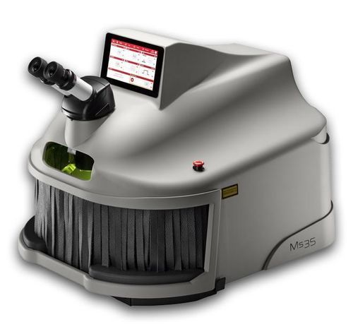 Станок для сварки лазер Nd-YAG - MS 3.5 series - Elettrolaser S.r.l. - ручной / настольный / для золота