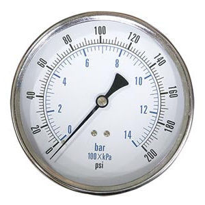 Аналоговый манометр - 4010200 - Fluid-Aire Dynamics - для концентрированного газа