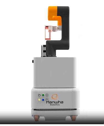 AMR для разгрузочно-погрузочных работ - HANWHA ROBOTICS Co.,LTD - с питанием от аккумулятора / коллаборативный