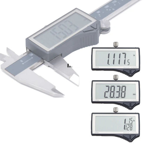 Цифровой штангенциркуль - DCLR-0605 - Clockwise Tools Inc - из полированной нержавеющей стали / большого размера / IP54