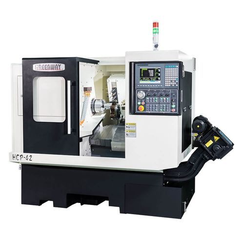 Токарно-фрезерный центр ЧПУ - HCP-42 - Jarng Yeong Enterprise Co., Ltd. - горизонтальный / 2 оси / со стержнем