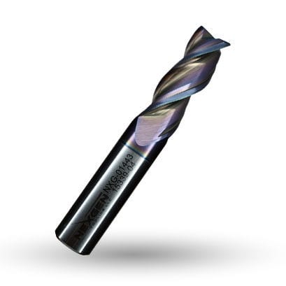 Фрезер с 2 зубьями - 23001 - Nexgen Tooling LLC - концевая / твердый карбид / de acabamento