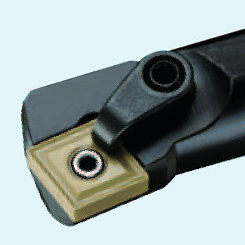 Внутренний токарный резец - MCKNR series - SHAN GIN TOOL - с отрицательными пластинами / с охлаждающей жидкостью / прецизионный