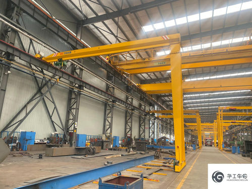 Полукозловой кран на рейке - BMH - HUAGONG INDUSTRY GROUP - для цеха / однобалочный / для высоких нагрузок
