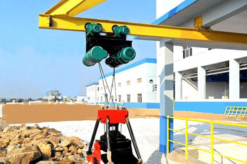 Однобалочный мостовой кран - LDY - HUAGONG INDUSTRY GROUP - с грейферным захватом / с легкой подъемной системой / для легкого груза
