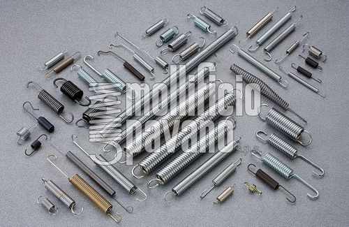 Пружина на растяжение - MOLLIFICIO PAVANO SPA - c проволокой / из металла / для механических компонентов