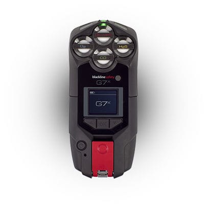 Мультигазовый детектор - G7 series - Blackline Safety Europe SAS - для наблюдения / переносной / в режиме реального времени