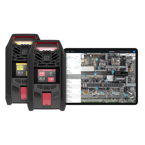 Детектор горючий газ - G7 EXO - Blackline Safety Europe SAS - людей / для наблюдения / переносной