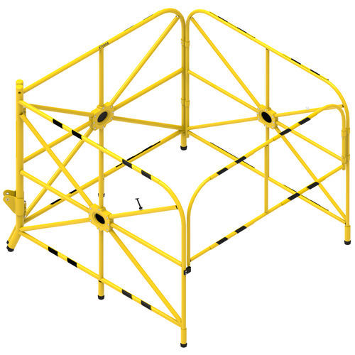 Барьер для защиты от падения - IN-2324 XTIRPA - GLOBESTOCK Safety - переносной / модульный / фильеры