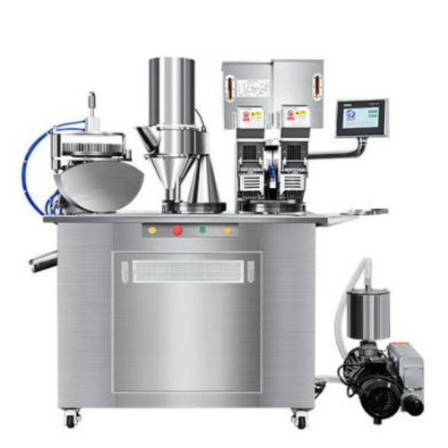 Полуавтоматическая наполнительная машина - CGNT-209 - Guangdong Rich Packing Machinery Co., Ltd. - капсула / для порошка / для окатышей