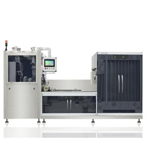Наполнительная машина капсула - NJY-300C - Guangdong Rich Packing Machinery Co., Ltd. - автоматическая / для масла / для фармацевтической промышленности