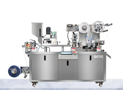 Упаковочная машина медицинской - DPP 90  - Guangdong Rich Packing Machinery Co., Ltd. - контролируемая PLC / под блистером / для прессованных материалов