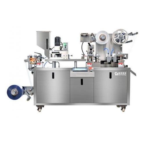Упаковочная машина под блистером - DPP-90R - Guangdong Rich Packing Machinery Co., Ltd. - с сервоприводом / для прессованных материалов / для желатиновой капсулы