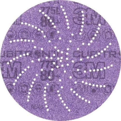 Абразивный круг из полиэстера - P080 - Solventum - для отделки / для шлифования / для очистки