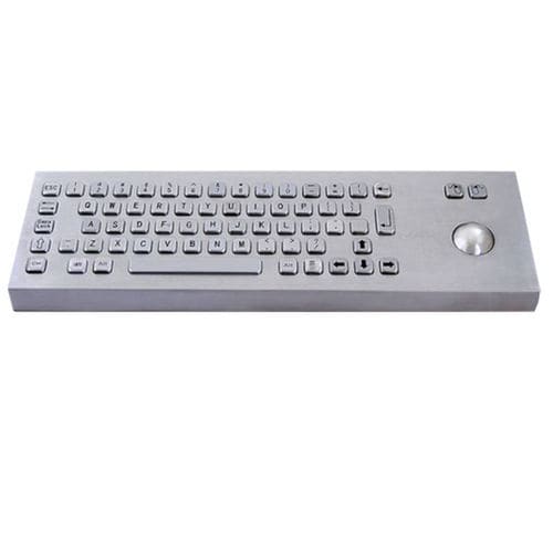 Клавиатура для письменного стола - GA-66D1-TB-USB-US - GETT Asia Ltd. - с механическими клавишами / 66 клавиш / с трекболом