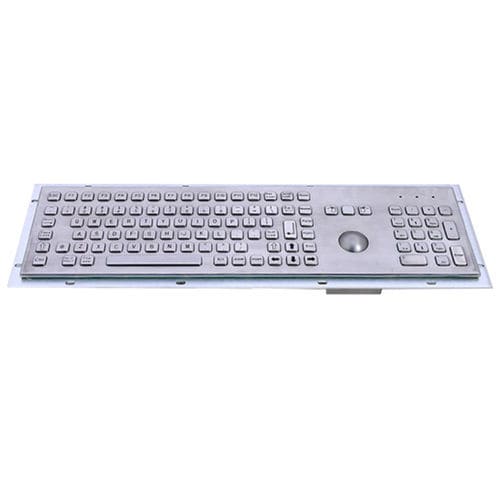 Клавиатура для письменного стола - GA-100R1-TB-USB-US - GETT Asia Ltd. - с механическими клавишами / 100 клавиш / с трекболом