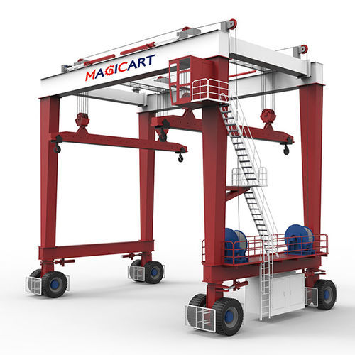 Козловой кран по индивидуальному заказу - Xinxiang MAGICART Cranes Co., Ltd - колесный / для сборных строительных площадок / для гражданского строительства