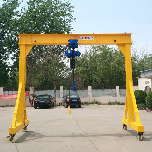 Козловой кран на роликах - Xinxiang MAGICART Cranes Co., Ltd - для цеха / для складов / однобалочный