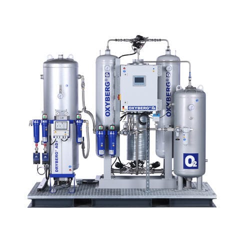 Генератор кислорода PSA - OXYBERG®500 - 800 - BERG Kompressoren GmbH - для использования высокой чистоты / медицинский / для процесса