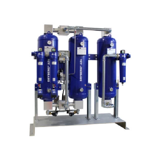 Осушитель сжатого воздуха адсорбцией без теплоты - DRYBERG® AD-CT - BERG Kompressoren GmbH - три ступени / двухуровневый / высокоэффективный