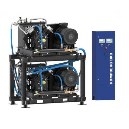 Поршневая компрессорная станция высокого давления - KOMPBERG® BKB - BERG Kompressoren GmbH - воздушная / для азота / одноуровневая