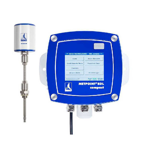 Калориметрический расходомер - METPOINT®️ FLM - BERG Kompressoren GmbH - объемный / для сжатого воздуха / со вставкой