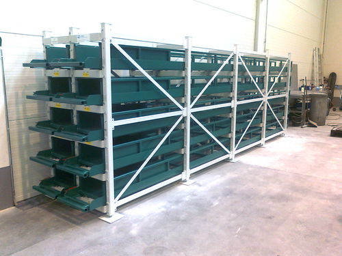 Стеллаж склад для хранения - MODUL - THIEL Storage and Handling Systems - для разгрузочно-погрузочных работ / кассетный / регулируемый