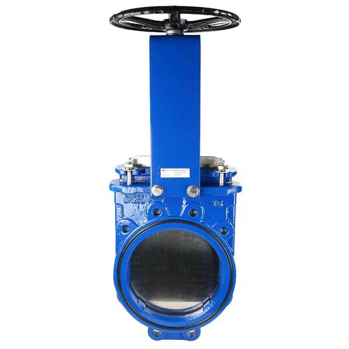Клапан с гильотинными ножницами - D040-03145 - SIMPLE VALVE, S.L. - с маховиком / для остановки / для сточных вод